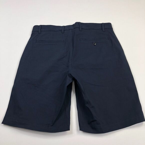 Everlane 30 (Fit 30W) Cotton Stretch Flat Chino 9" Shorts Blue - Picture 1 of 9